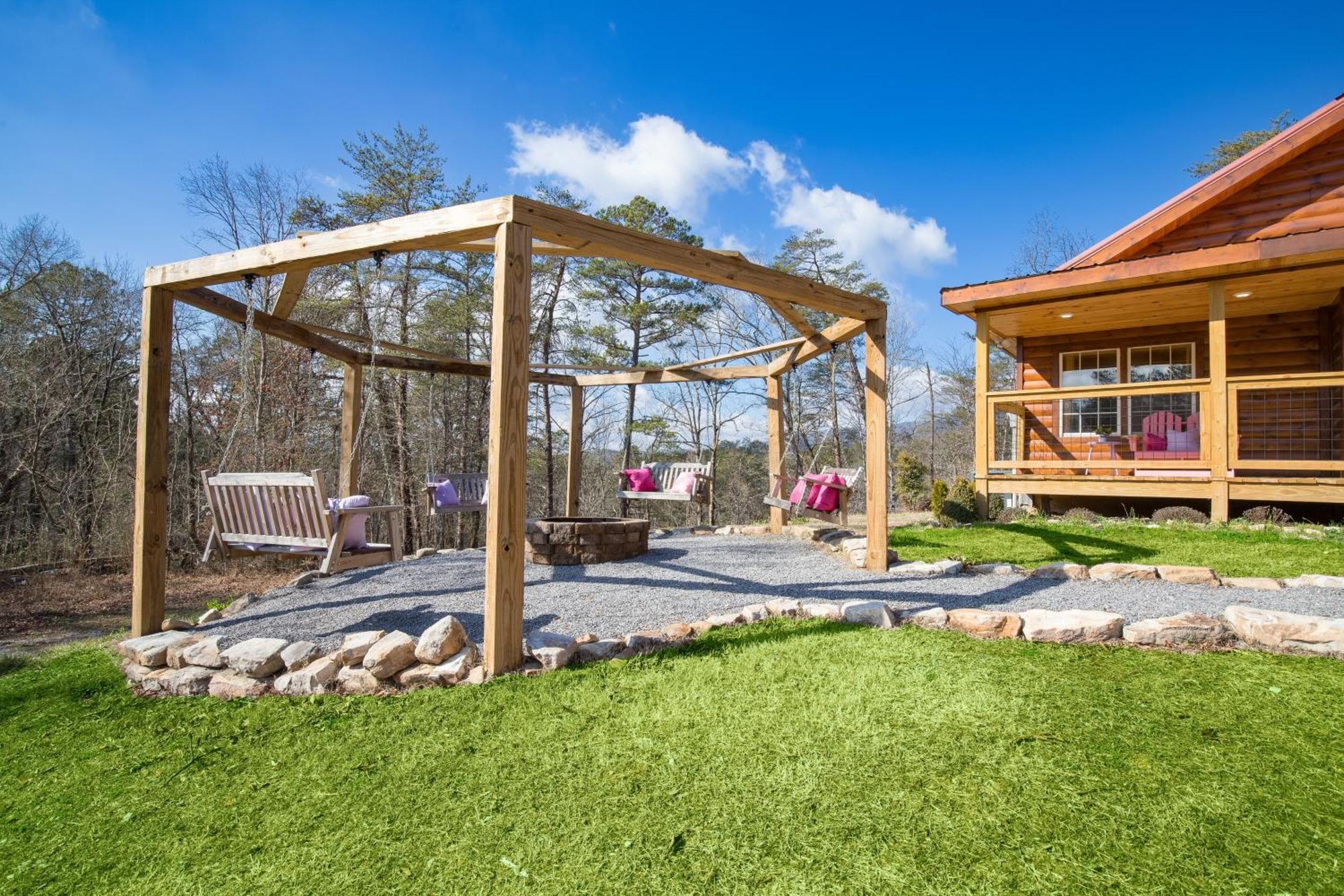 Pink Pines Avantstay Luxury Aesthetic Dream Home Indoor Pool Hot Tub Pigeon Forge Buitenkant foto