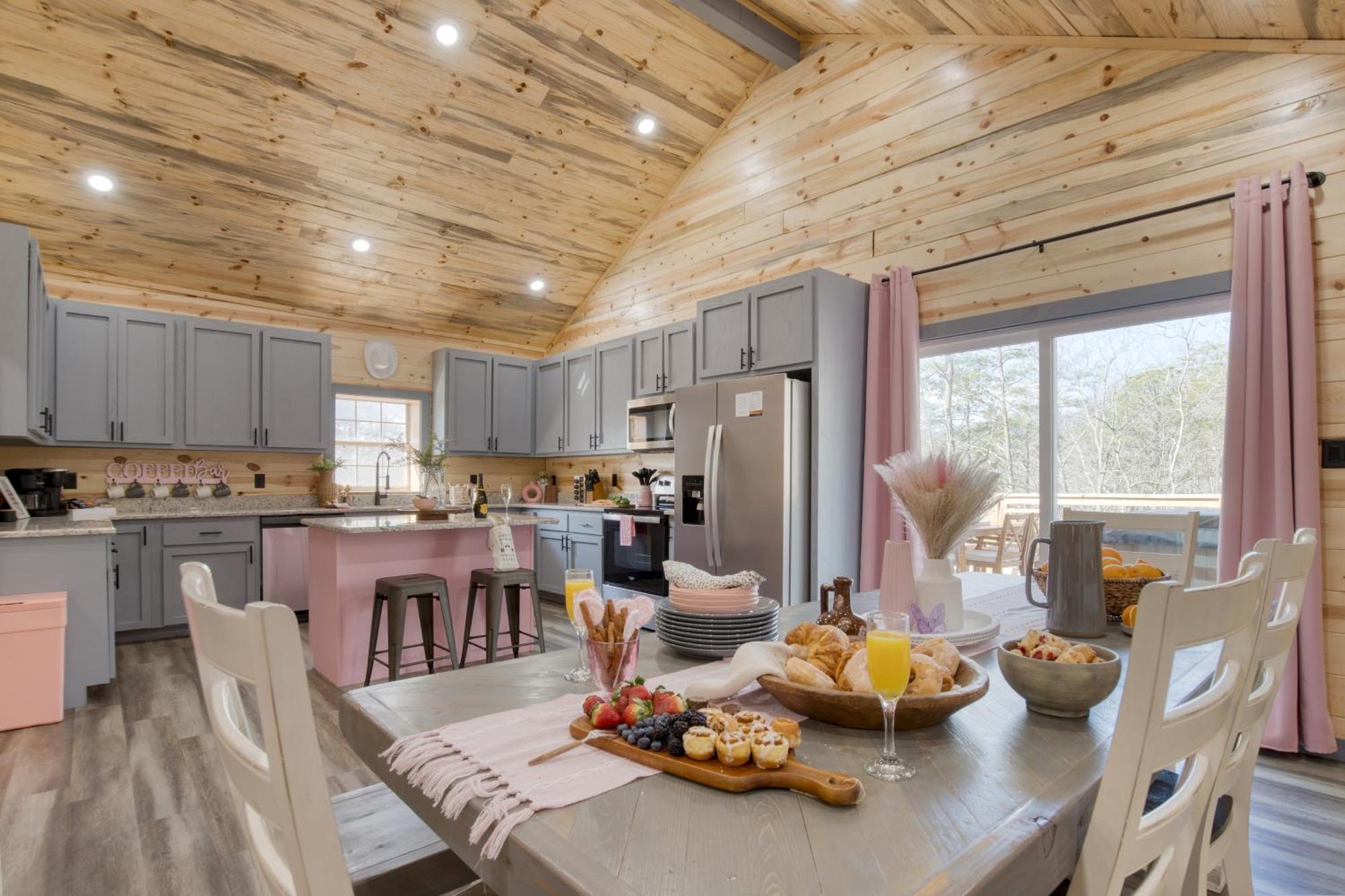Pink Pines Avantstay Luxury Aesthetic Dream Home Indoor Pool Hot Tub Pigeon Forge Buitenkant foto