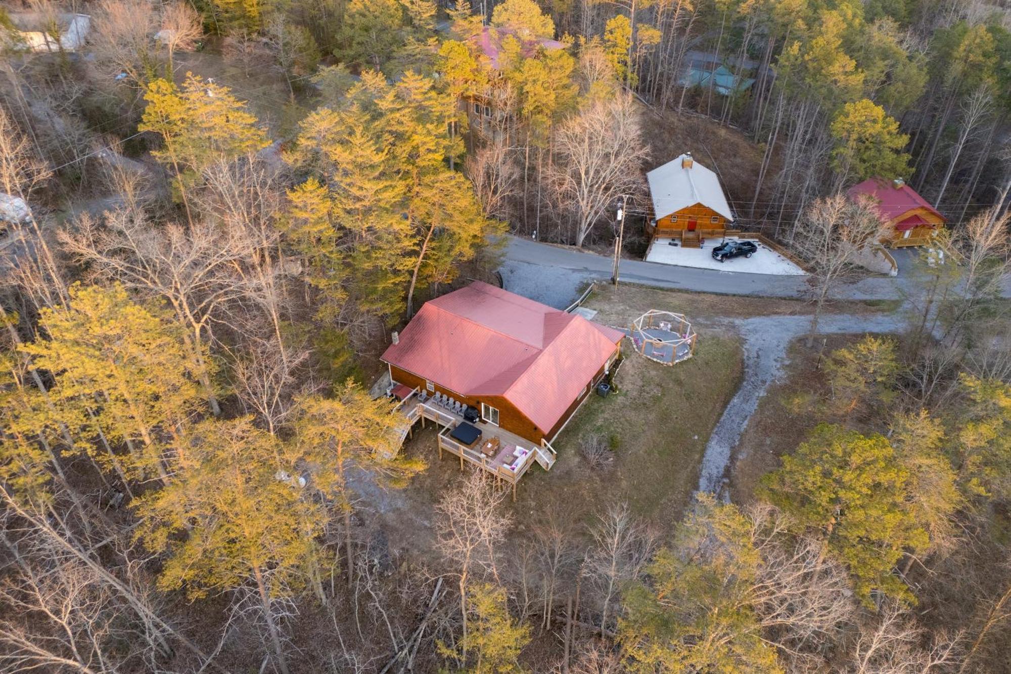 Pink Pines Avantstay Luxury Aesthetic Dream Home Indoor Pool Hot Tub Pigeon Forge Buitenkant foto