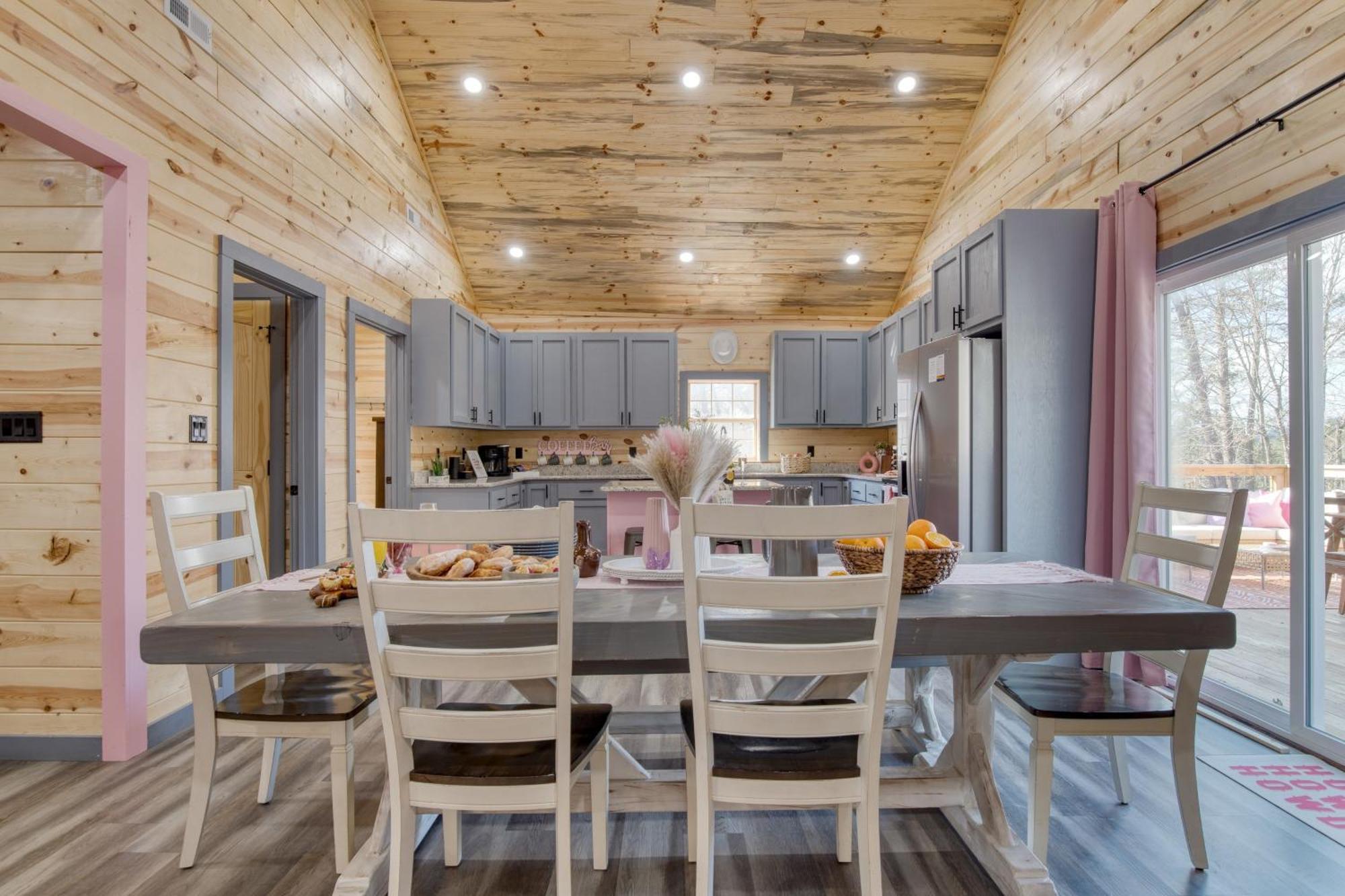 Pink Pines Avantstay Luxury Aesthetic Dream Home Indoor Pool Hot Tub Pigeon Forge Buitenkant foto