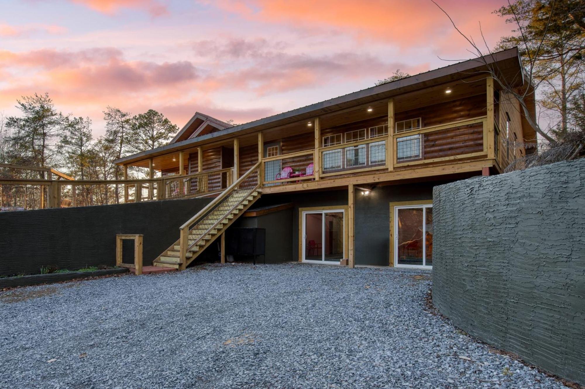 Pink Pines Avantstay Luxury Aesthetic Dream Home Indoor Pool Hot Tub Pigeon Forge Buitenkant foto