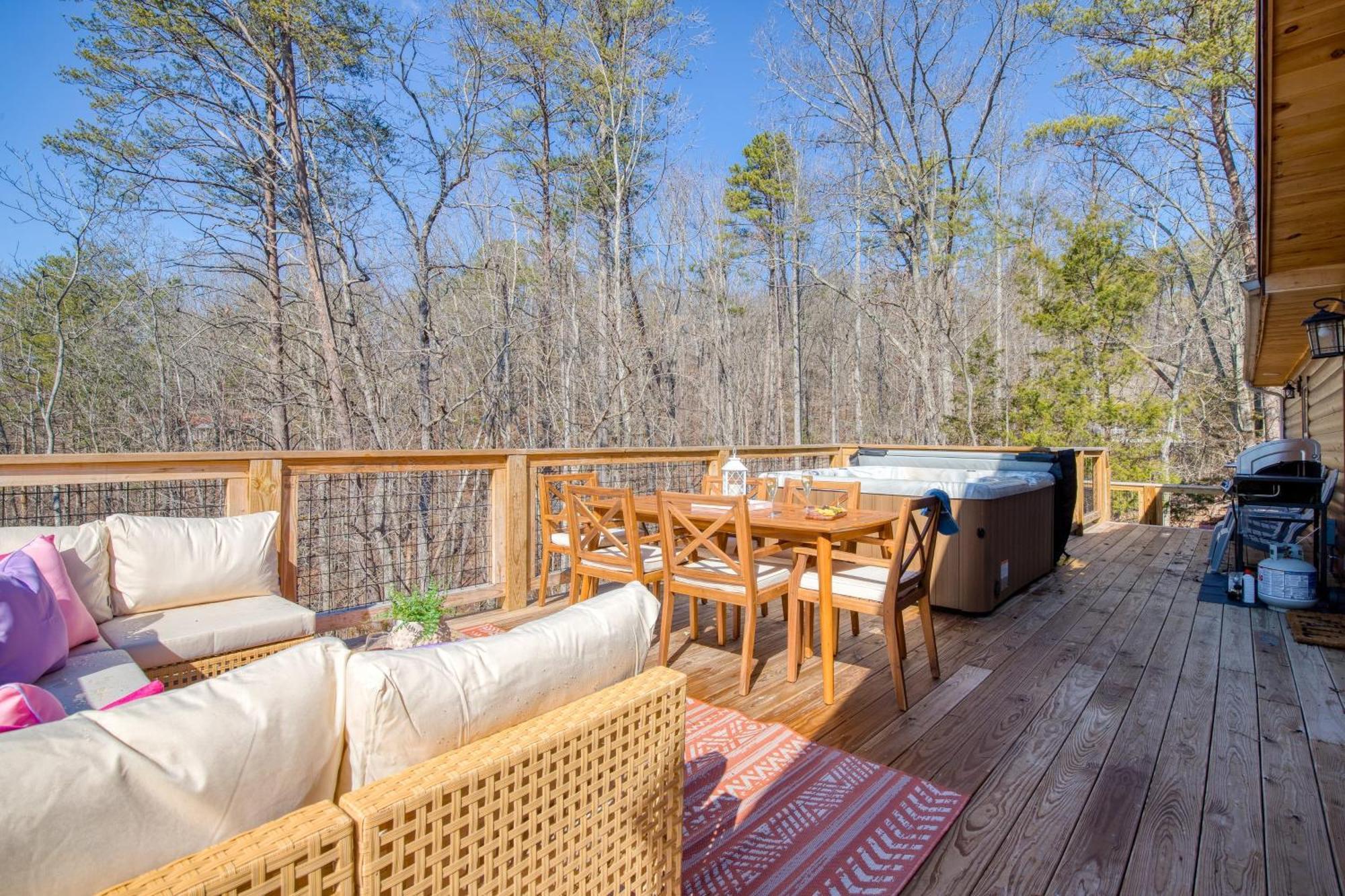 Pink Pines Avantstay Luxury Aesthetic Dream Home Indoor Pool Hot Tub Pigeon Forge Buitenkant foto