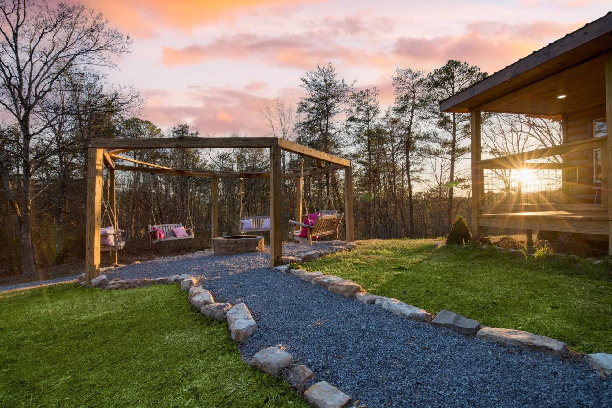 Pink Pines Avantstay Luxury Aesthetic Dream Home Indoor Pool Hot Tub Pigeon Forge Buitenkant foto